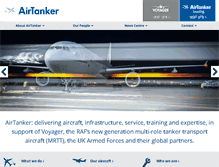 Tablet Screenshot of airtanker.co.uk